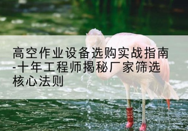 安多剪叉式升降机厂家-高空作业设备选购实战指南-十年工程师揭秘厂家筛选核心法则